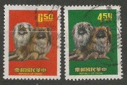 FORMOSE (TAIWAN) N° 677 + N° 678 OBLITERE - Used Stamps