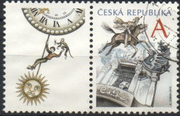 R Tschechische Republik 2019 MiNr. N/1042 O/used  Grußmarke: Zeit - Gebruikt