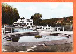 19334 / ELISABETHVILLE Aubergenville Seine Oise La Piscine Bassin Et Hotel-Bar-Restaurant HERMITAGE 1950s Photo-Bromure  - Aubergenville