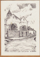 19330 / Peu Commun VILLEPREUX Yvelines Eglise SAINT-GERMAIN St Illustration Yves DUCOURTIOUX  DL 4T 1991 N°78133 - Villepreux