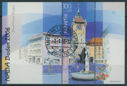 Suisse - 2006 - Naba II • Baden - Block - Ersttag Stempel ET - Gebraucht