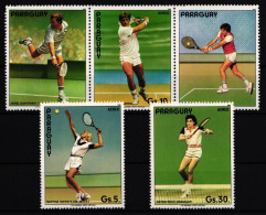 Paraguay 3962-3964 A Postfrisch Tennis #JA031 - Paraguay