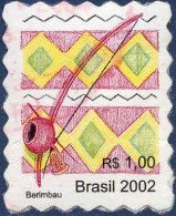 Brésil Poste Obl Yv:2820A Mi:3256BA Berimbau (cachet Rond) - Usados