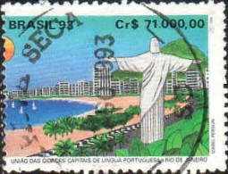 Brésil Poste Obl Yv:2120 Mi:2533 Christ Du Corcovado (TB Cachet Rond) - Used Stamps