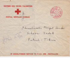 British Red Cross Palestine 1942 - Palestine
