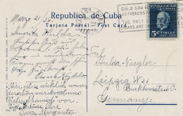 1936: Ansichtskarte -Tabacos/cigars Habana - Autres & Non Classés