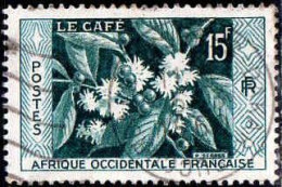 AOF Poste Obl Yv:62 Mi:82 Le Café (TB Cachet Rond) - Usati