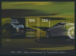 Suisse - 2005 - Autosalon - Blocks - Postfrisch ** - Nuevos