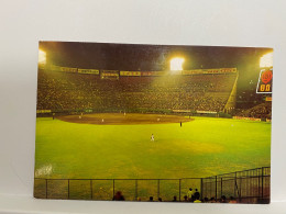 NIGHT GAME IN OSAKA STADIUM STADE ESTADIO STADION STADIO Stade De Baseball JAPAN JAPON Postcard - Baseball