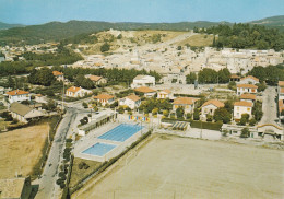 DONZERE (26) La Piscine - Vue Générale - Vue Aérienne  CPSM  GF - Donzere