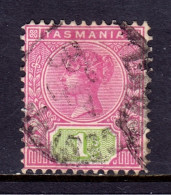 Tasmania - Scott #110 - Used - Inverted Wmk. - SCV $9.25 - Used Stamps