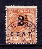 Suriname - Scott #23a - Used - Pulled Perfs And Minor Thinning At Top - SCV $12 - Suriname ... - 1975