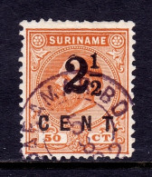 Suriname - Scott #23a - Used - Pulled Perfs And Minor Thinning At Top - SCV $12 - Surinam ... - 1975
