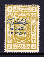 Saudi Arabia - Scott #L89 - MH - Hinge Crease - SCV $21 - Arabie Saoudite