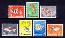 Singapore - Scott #53-59 - MNH - SCV $5.15 - Singapore (1959-...)