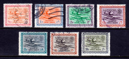 Saudi Arabia - Scott #228//242 - Used - Pencil/rev. - SCV $16 - Arabie Saoudite