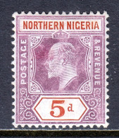 Northern Nigeria - Scott #23a - MH - Chalky Paper - Stain - SCV $35 - Nigeria (...-1960)