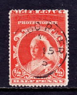 Niger Coast - Scott #37 - Used - Obo River CDS - Pencil/rev. - SCV $11 - Nigeria (...-1960)