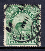 New Zealand - Scott #78 - Used - Small Thin, Toned Perf - SCV $55 - Oblitérés