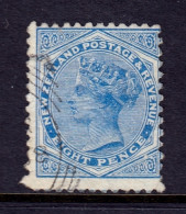 New Zealand - Scott #66 - Used - Perf Crease LR Corner - SCV $60 - Oblitérés