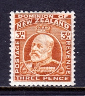 New Zealand - Scott #133 - MH - See Description - SCV $27 - Unused Stamps