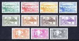 New Hebrides (EN) - Scott #82-92 - MH - Crease #88 - SCV $23 - Nuevos