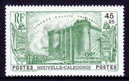 New Caledonia - Scott #B5 - MH - Thin Speck, Creasing LL - SCV $13 - Unused Stamps