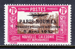 New Caledonia - Scott #195 - MH - Small Thin - SCV $7.50 - Unused Stamps
