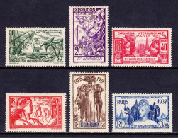 New Caledonia - Scott #208-213 - MH - See Description - SCV $16 - Nuevos