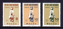 Macao - Scott #368-370 - MH - See Description - SCV $40 - Nuevos