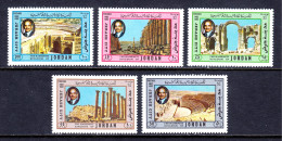 Jordan - Scott #1134-1138 - MNH - SCV $7.55 - Jordanien