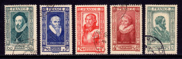 France - Scott #B161//B166 - Used - Short Set, Pencil/rev. - SCV $10 - Gebruikt