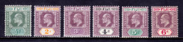 Fiji - Scott #59//66 - MH - Short Set, Minor Wrinkle #63, 65 - SCV $13 - Fiji (...-1970)