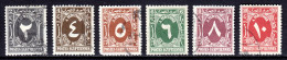 Egypt - Scott #J30//J37 - Used - See Description - SCV $9.95 - Used Stamps