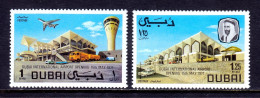 Dubai - Scott #144-145 - MNH - Minor Gum Bumps - SCV $7.25 - Dubai