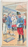 CHROMO - CHOCOLAT SUCHARD - MILITARIA - UNIFORME - CHASSEUR à CHEVAL - GRANDE TENUE De SORTIE - Suchard