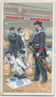 CHROMO - CHOCOLAT SUCHARD - MILITARIA - UNIFORME - FUSILIER MARIN - GRANDE TENUE - Suchard