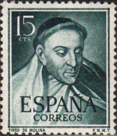 Espagne Poste Obl Yv: 834 Mi:1018 Ed:1073 Tirso De Molina (Obli. Ordinaire) - Gebraucht