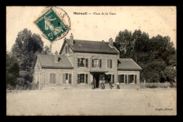 80 - MOREUIL - PLACE DE LA GARE - Moreuil