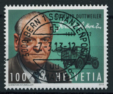 Suisse - 2013 - G. Duttweiler - Ersttag Voll Stempel ET - Oblitérés