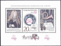 ** Tchécoslovaquie 1986 Mi 2864 - Bl.67 A (Yv BF 71), (MNH)** - Unused Stamps