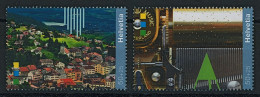 Suisse - 2017 - Tag Der Briefmarke • Sainte Croix - Blockauschnitte • Zwischenstege - Ersttag Stempel ET - Oblitérés