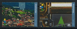 Suisse - 2017 - Tag Der Briefmarke • Sainte Croix - Blockauschnitte • Zwischenstege - Ersttag Stempel ET - Usati