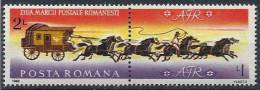 1986 ROUMANIE 3711** Chevaux, Diligence - Nuovi