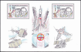 ** Tchécoslovaquie 1987 Mi 2908 - Bl.69 (Yv BF 73), (MNH)** - Unused Stamps