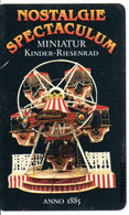 Manège Miniature Année 1885 Jeu Spiel Jouet Carrousel Télécarte Allemagne Phonecard Telefonkarte (S 875) - K-Serie : Serie Clienti