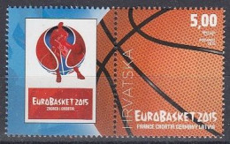 CROATIA 1203,unused (**) Basketball - Croatie