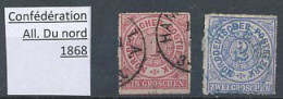 TIMBRE  ZEGEL STAMP ALLEMAGNE DU NORD 1868  CONFEDERATION - Andere & Zonder Classificatie