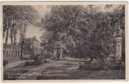 Grou-Dr. Eelsje. - Grouw-Wilhelminapark M. Dr. Halbertsma Monument - (Nederland/Holland) - 1943 - Uitg. P Terpstra & Zn - Andere & Zonder Classificatie