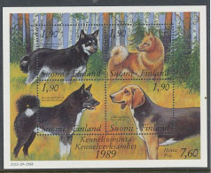 TIMBRE  ZEGEL STAMP FINLANDE BF 5 CHIENS  HOND DOG XX - Ongebruikt